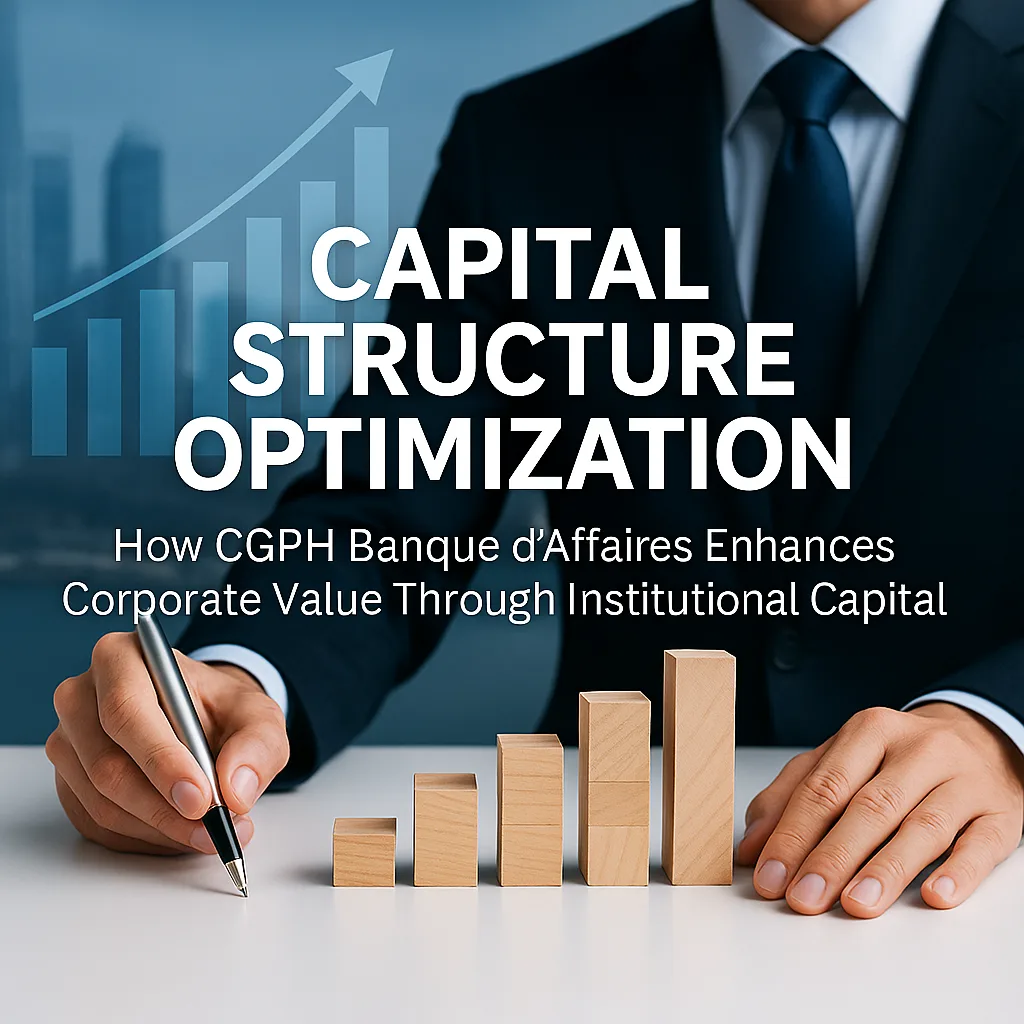 Capital Structure Optimization: How CGPH Banque d’Affaires Enhances Corporate Value Through Institutional Capital