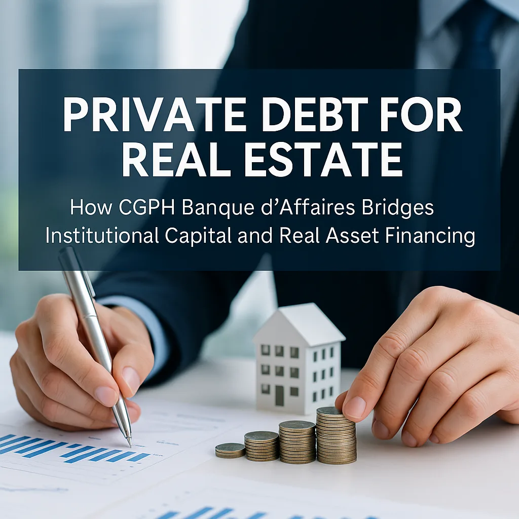 Private Debt for Real Estate: How CGPH Banque d’Affaires Bridges Institutional Capital and Real Asset Financing