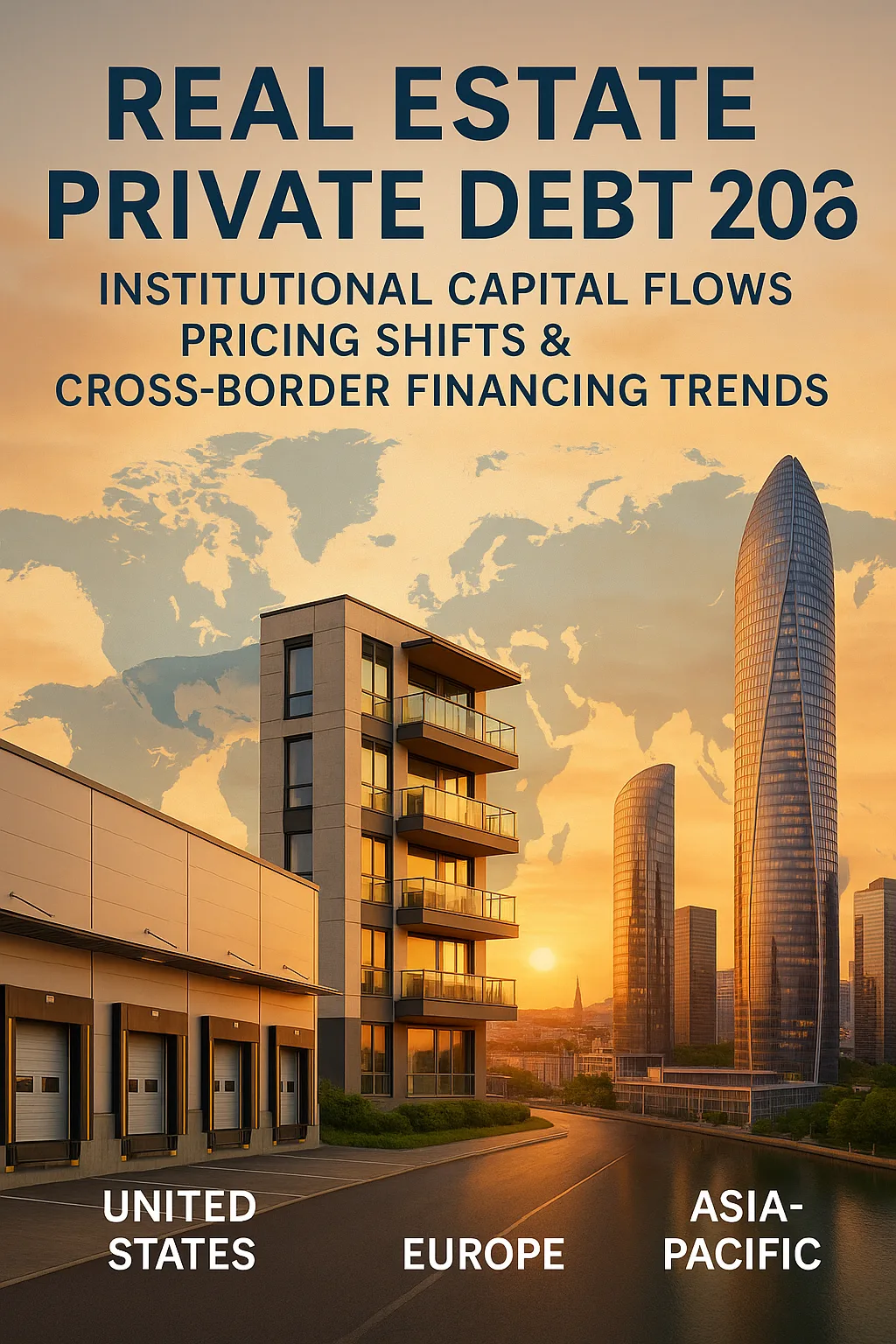Real Estate Private Debt 2026: Institutional Capital Flows, Pricing Shifts & Cross-Border Financing Trends